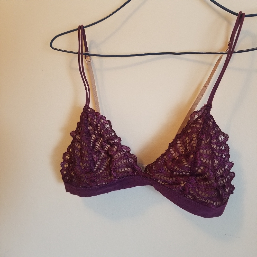 Merlot Lace Bralette • Youmita • M/L